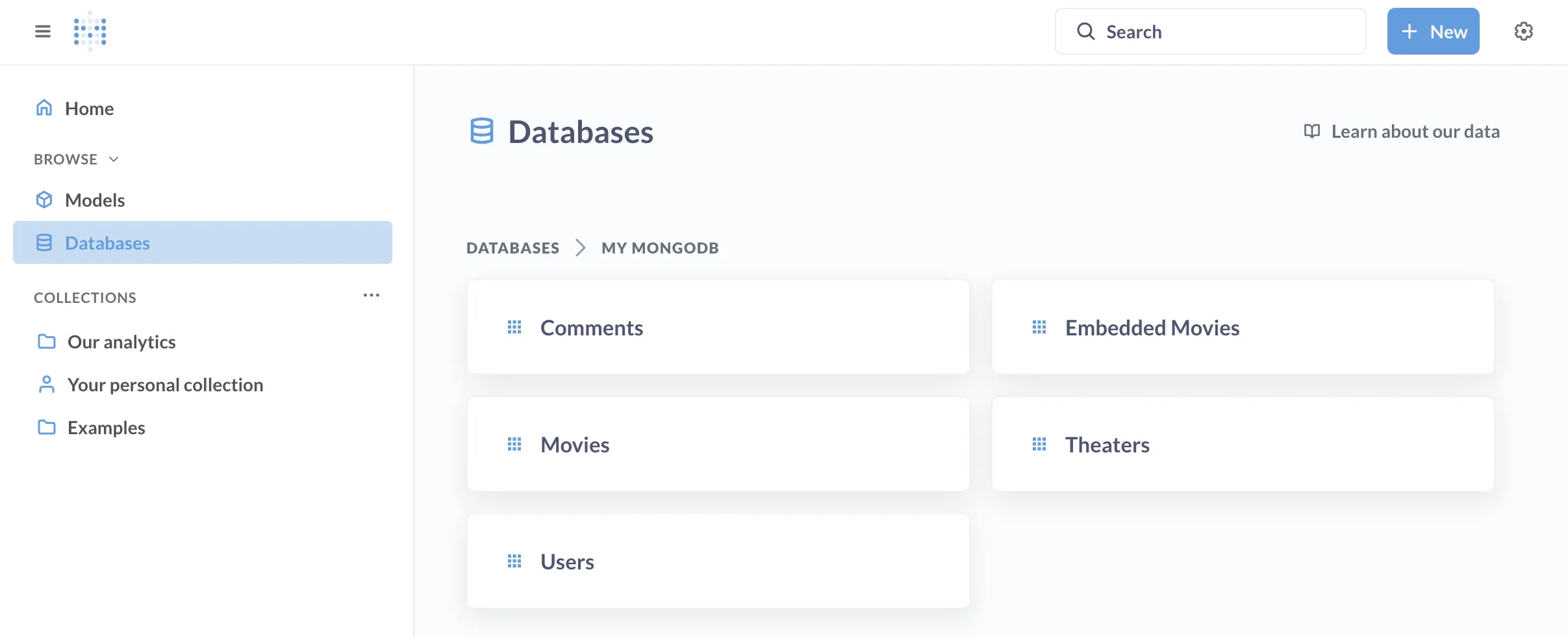 Movies database